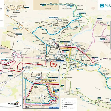 Calme Et Spacieux, Cite Et Ville A Pied, Wifi, 2 Chambres, 3 Lits Carcassonne